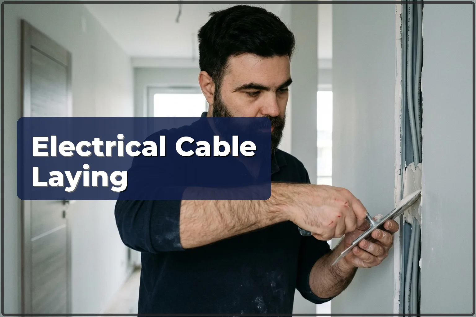 Electrical Cable Laying in Warsaw — Reliable Concealed Wiring — HandyMan24 Warsaw