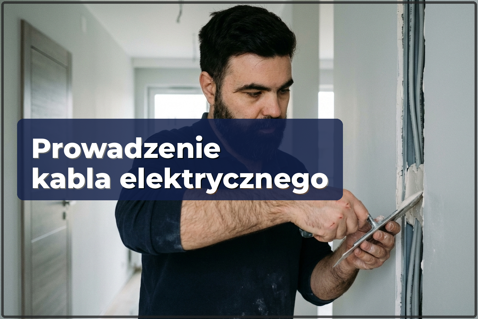 Układanie przewodów elektrycznych w Warszawie — niezawodna instalacja podtynkowa — HandyMan24 Warszawa