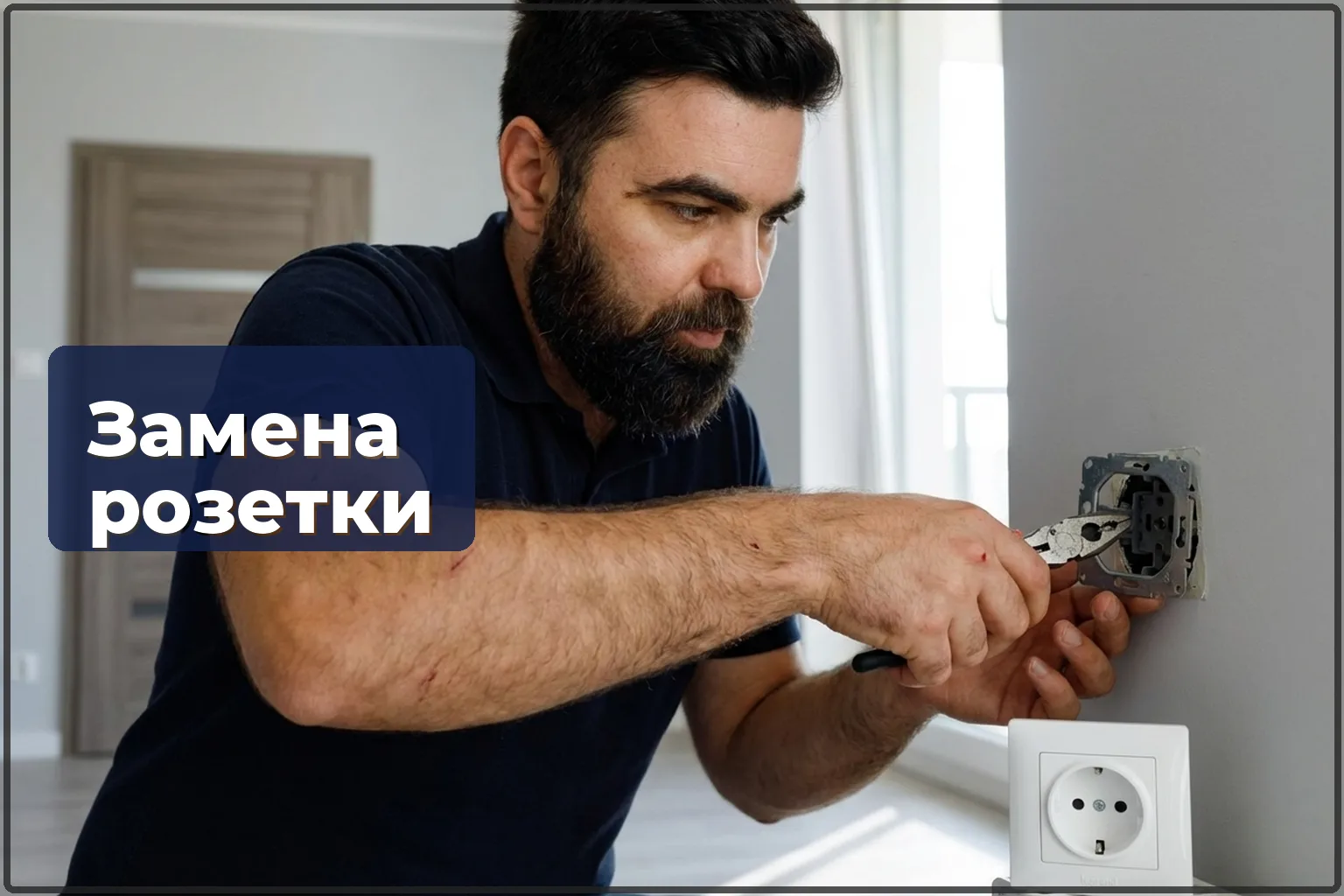 Замена электрической розетки в Варшаве — быстро и безопасно — HandyMan24 Варшава