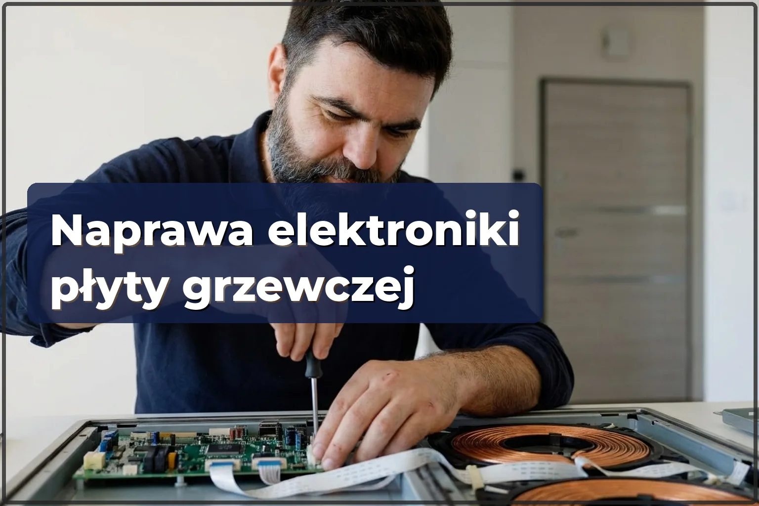 Naprawa elektroniki płyty elektrycznej w Warszawie — HandyMan24 Warszawa