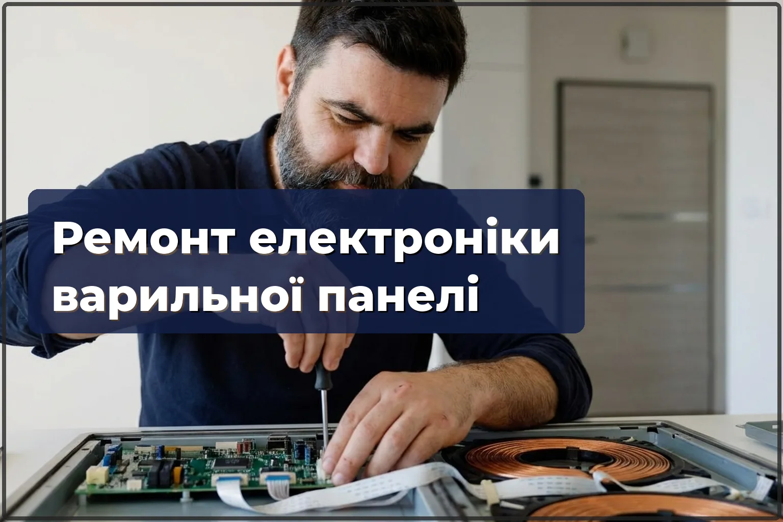 Ремонт електроніки електроплити у Варшаві — HandyMan24 Варшава