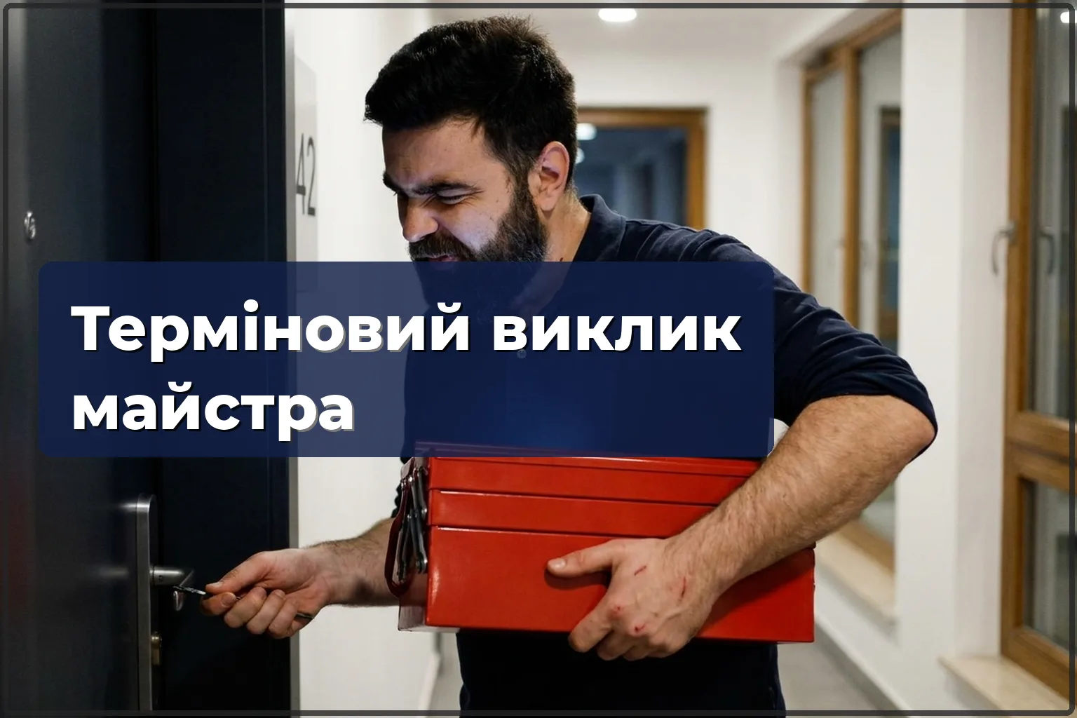 Терміновий майстер у Варшаві: що робити, поки він їде