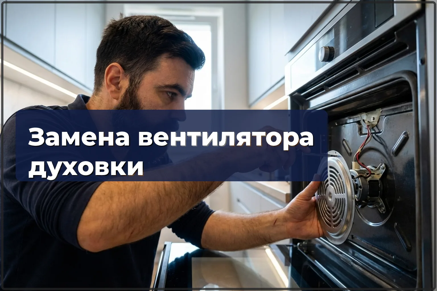 Замена вентилятора духовки в Варшаве — конвекция и охлаждение — HandyMan24 Варшава