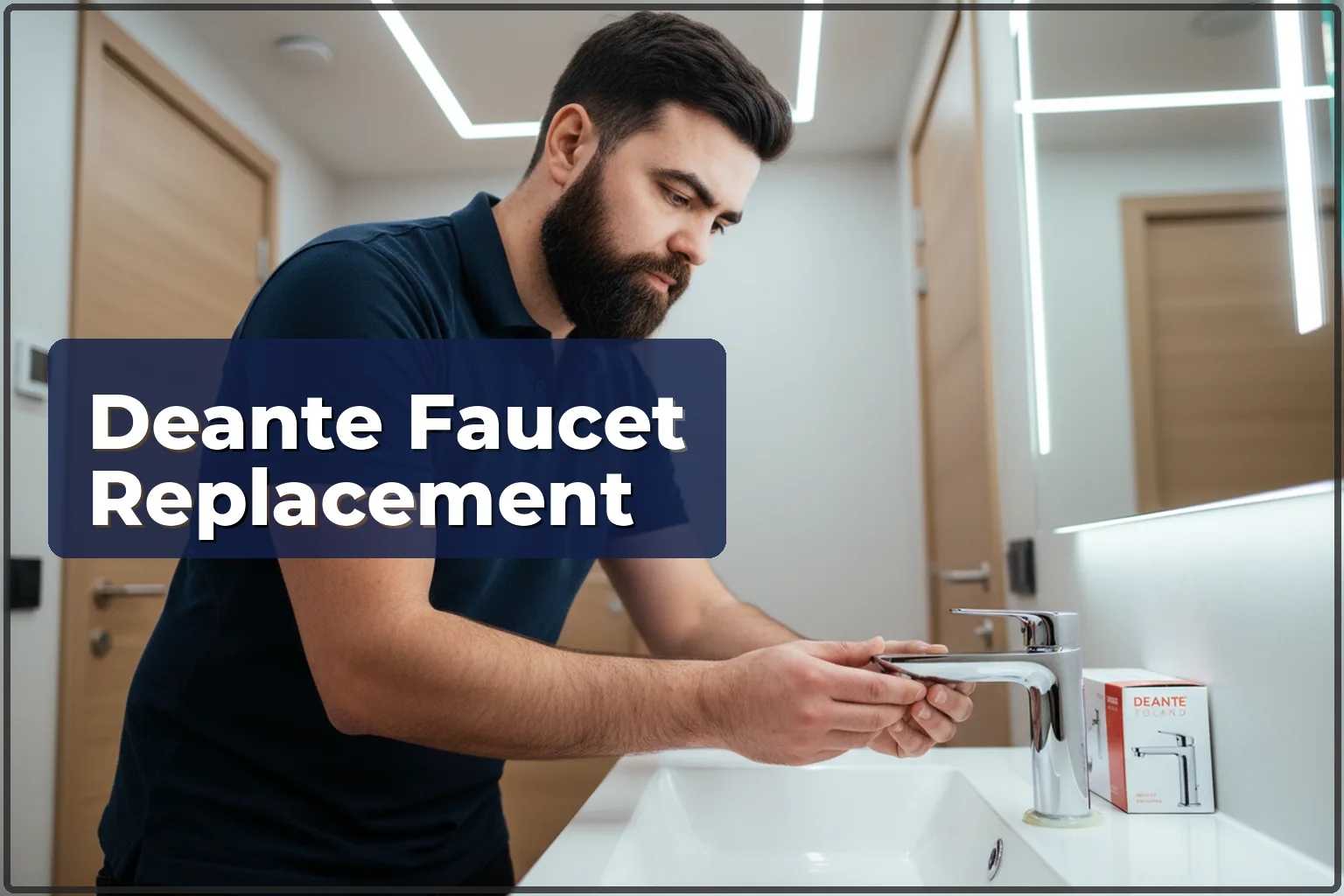 Deante Faucet Replacement in Warsaw: Arnika, Boro, Polish PVD Quality
