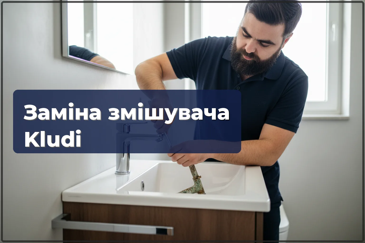 Заміна змішувача Kludi у Варшаві: Logo Neo, Bingo і бюджетні моделі