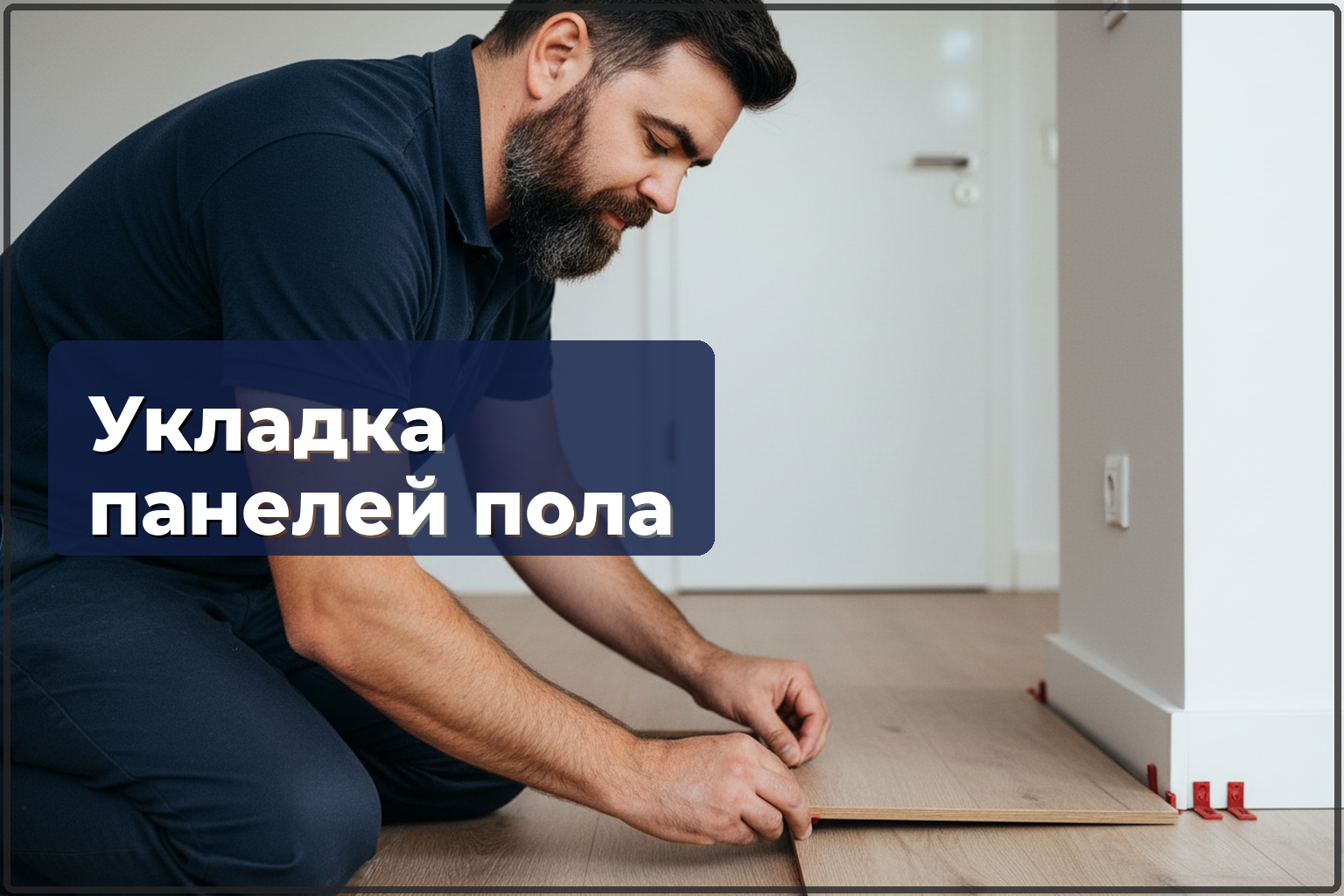 Монтаж напольных панелей в Варшаве — ровный пол за один день — HandyMan24 Варшава