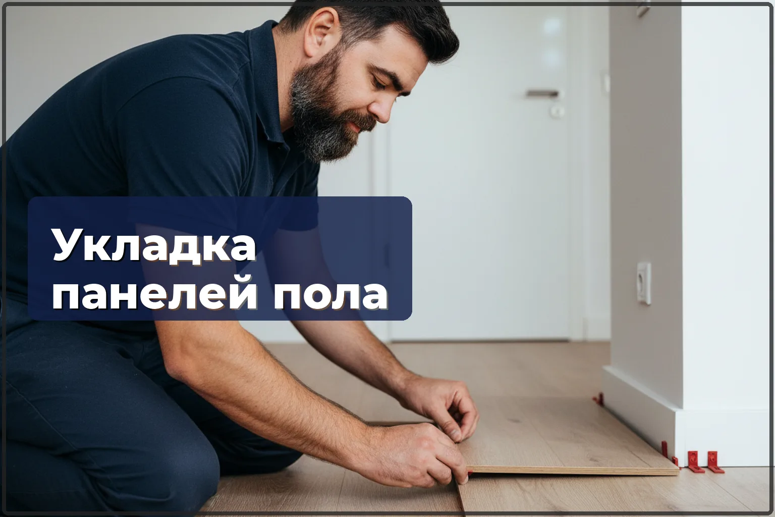 Монтаж напольных панелей в Варшаве — ровный пол за один день