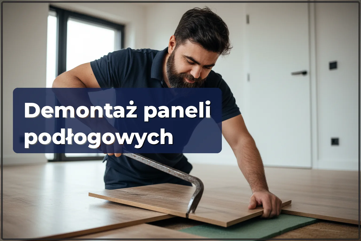 Demontaż paneli podłogowych w Warszawie — szybko i bez uszkodzenia podłoża — HandyMan24 Warszawa