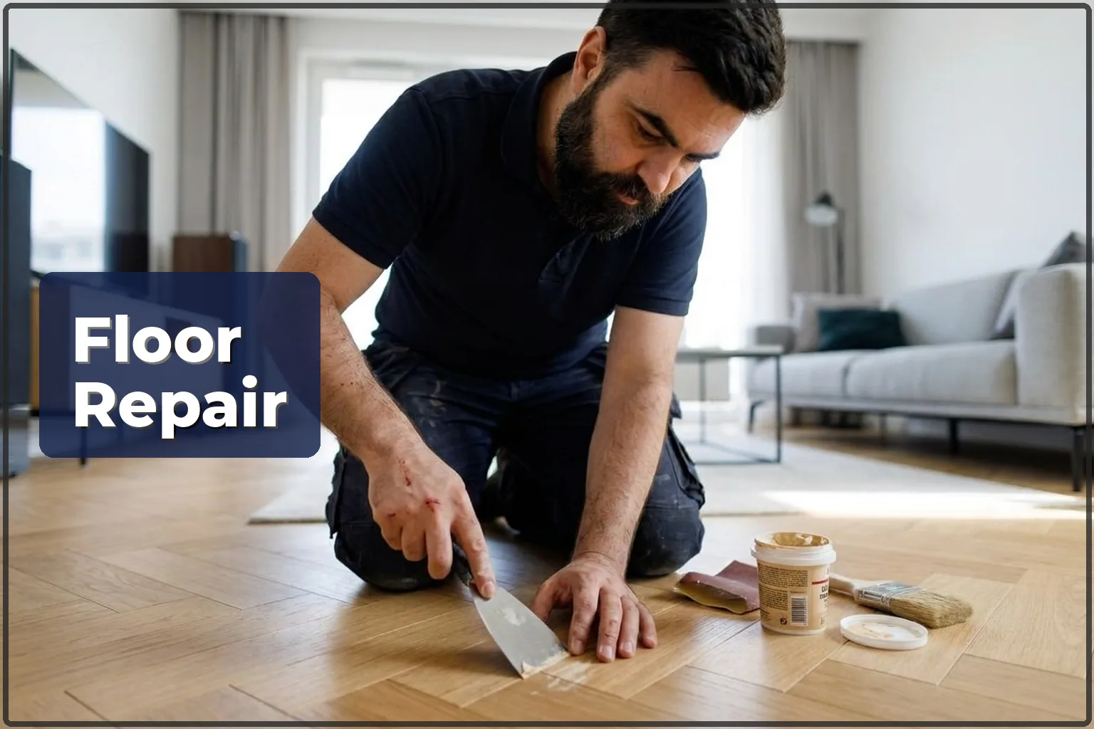 Parquet and wooden floor repair in Warsaw: creaks and gaps