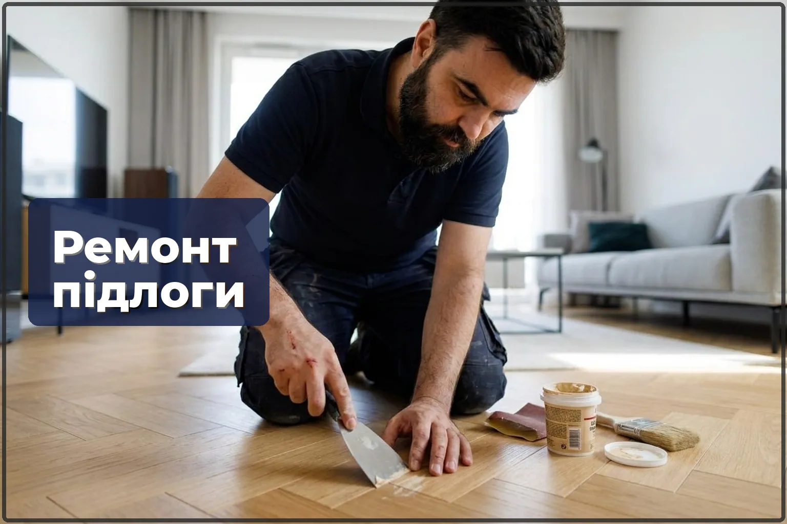 Ремонт паркету і дерев’яної підлоги у Варшаві: скрип, щілини