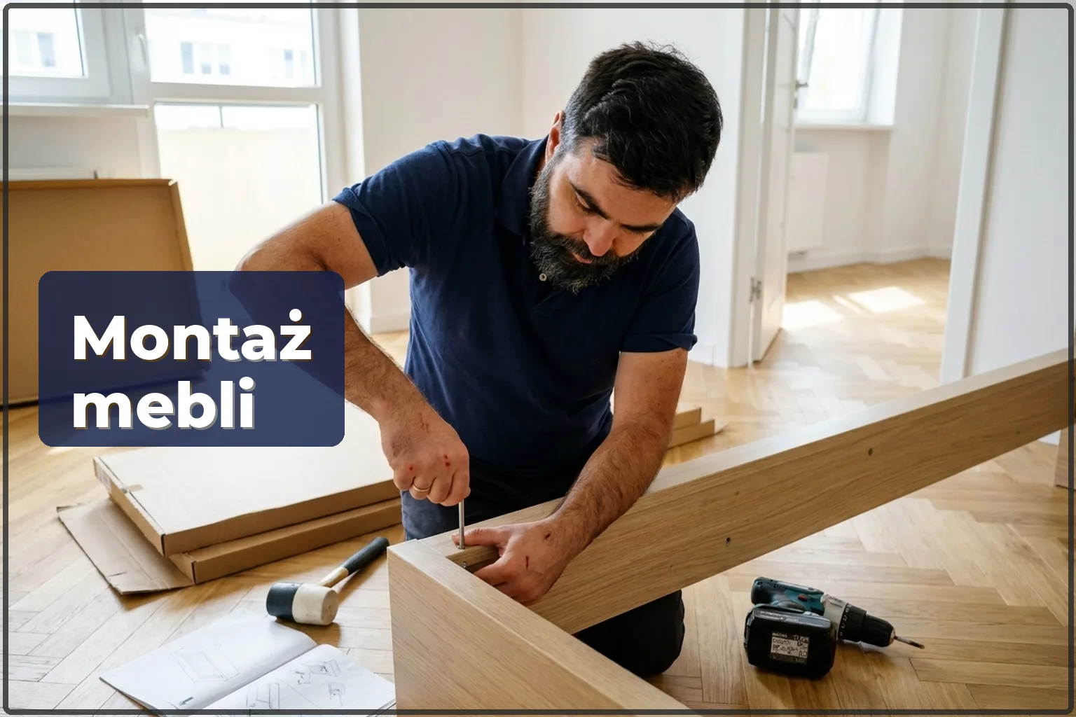Montaż mebli Warszawa — szybki i profesjonalny