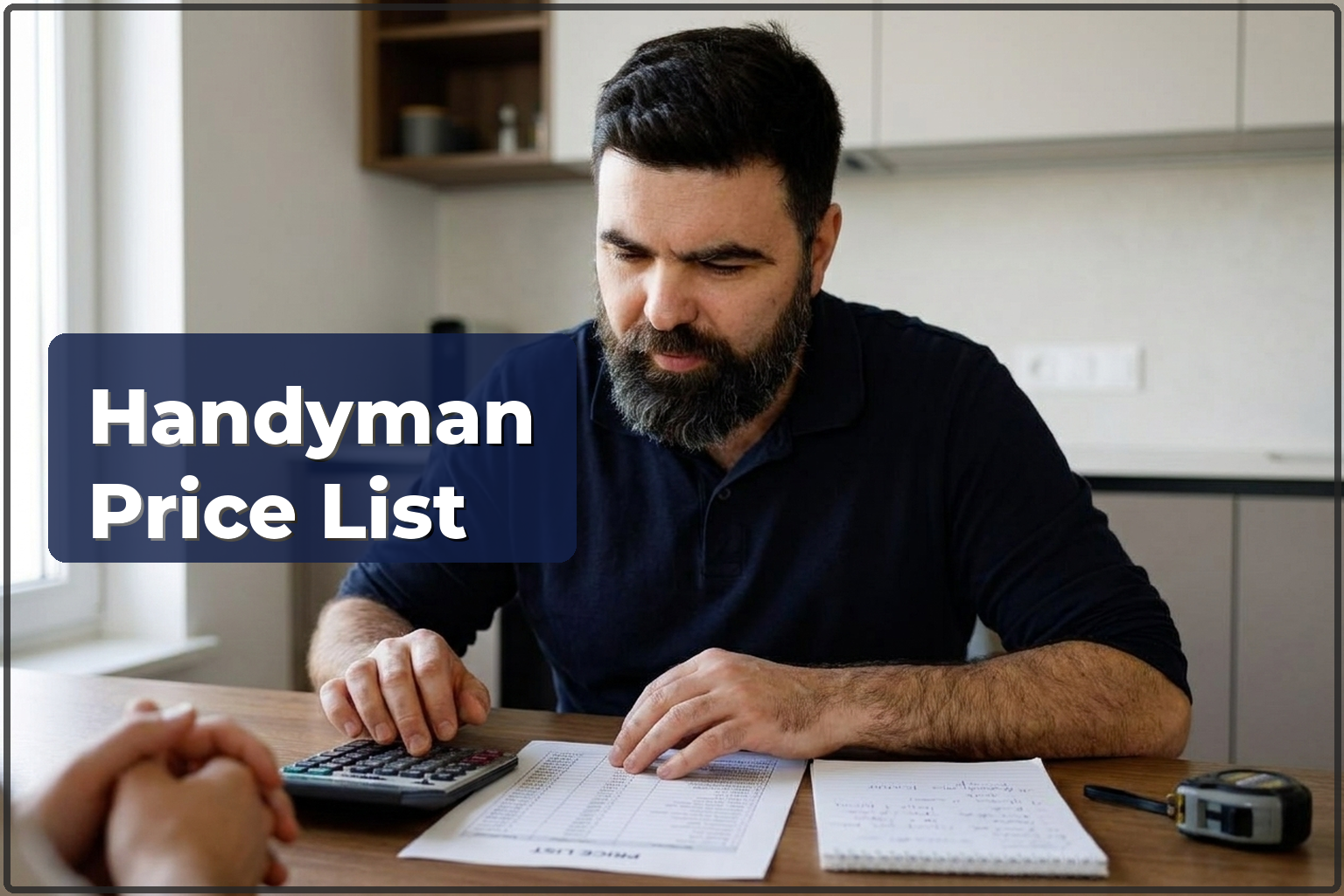 How much does a handyman cost in Warsaw — price list 2025