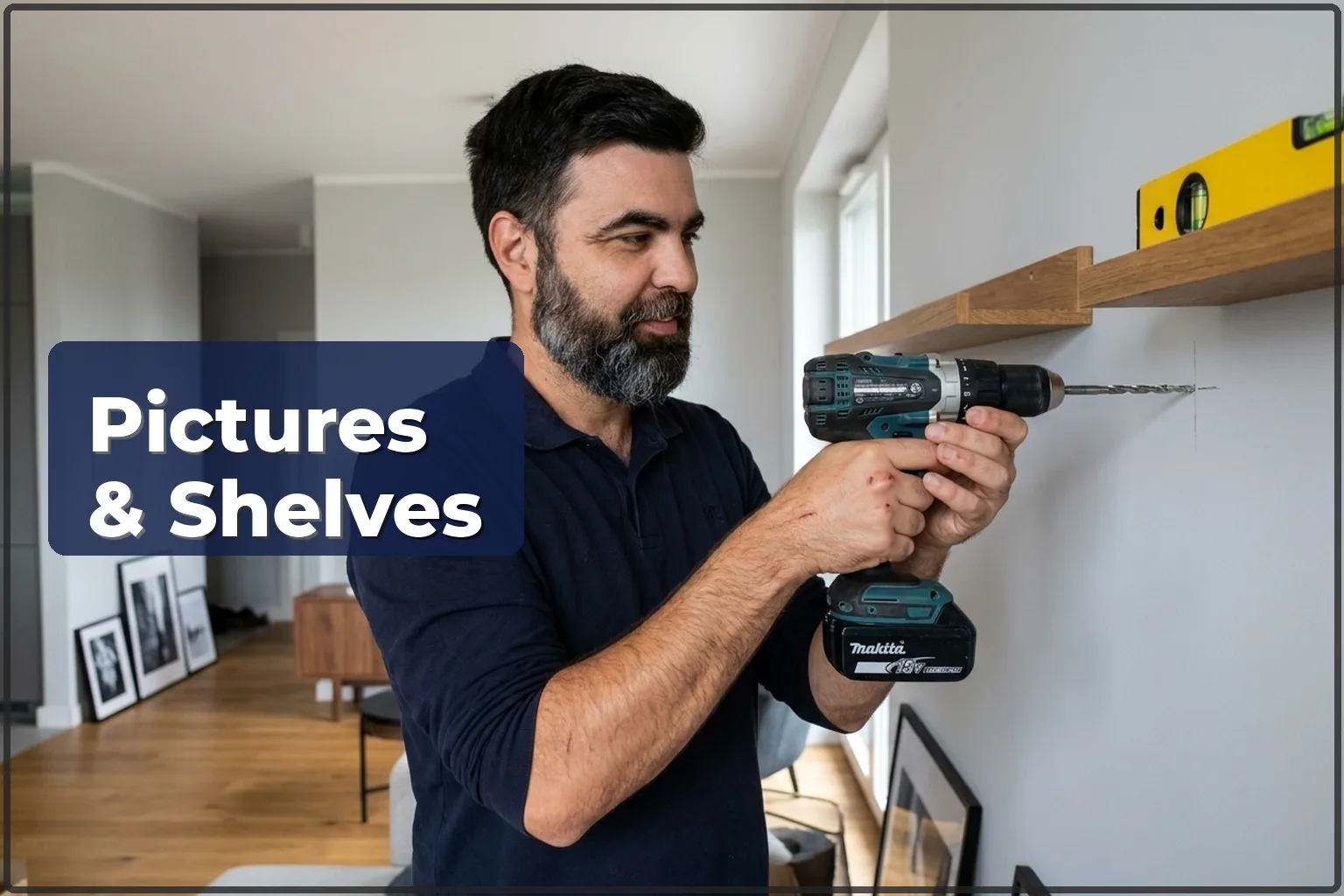 Hanging pictures and shelves in Warsaw: how to do it safely