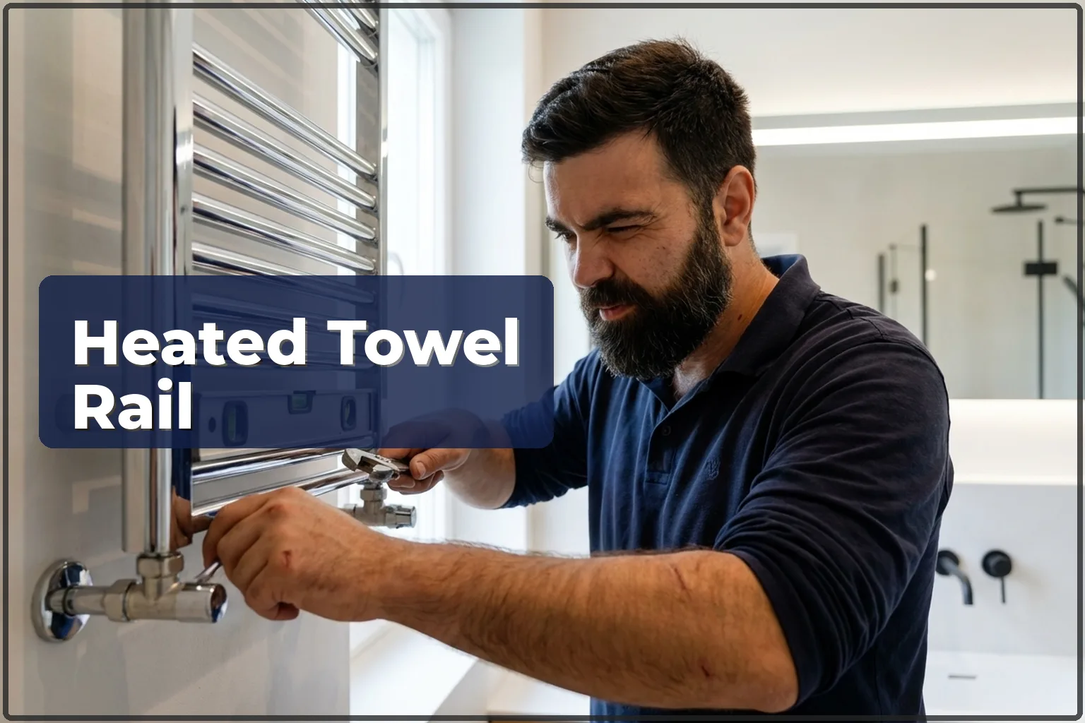 Heated Towel Rail Installation