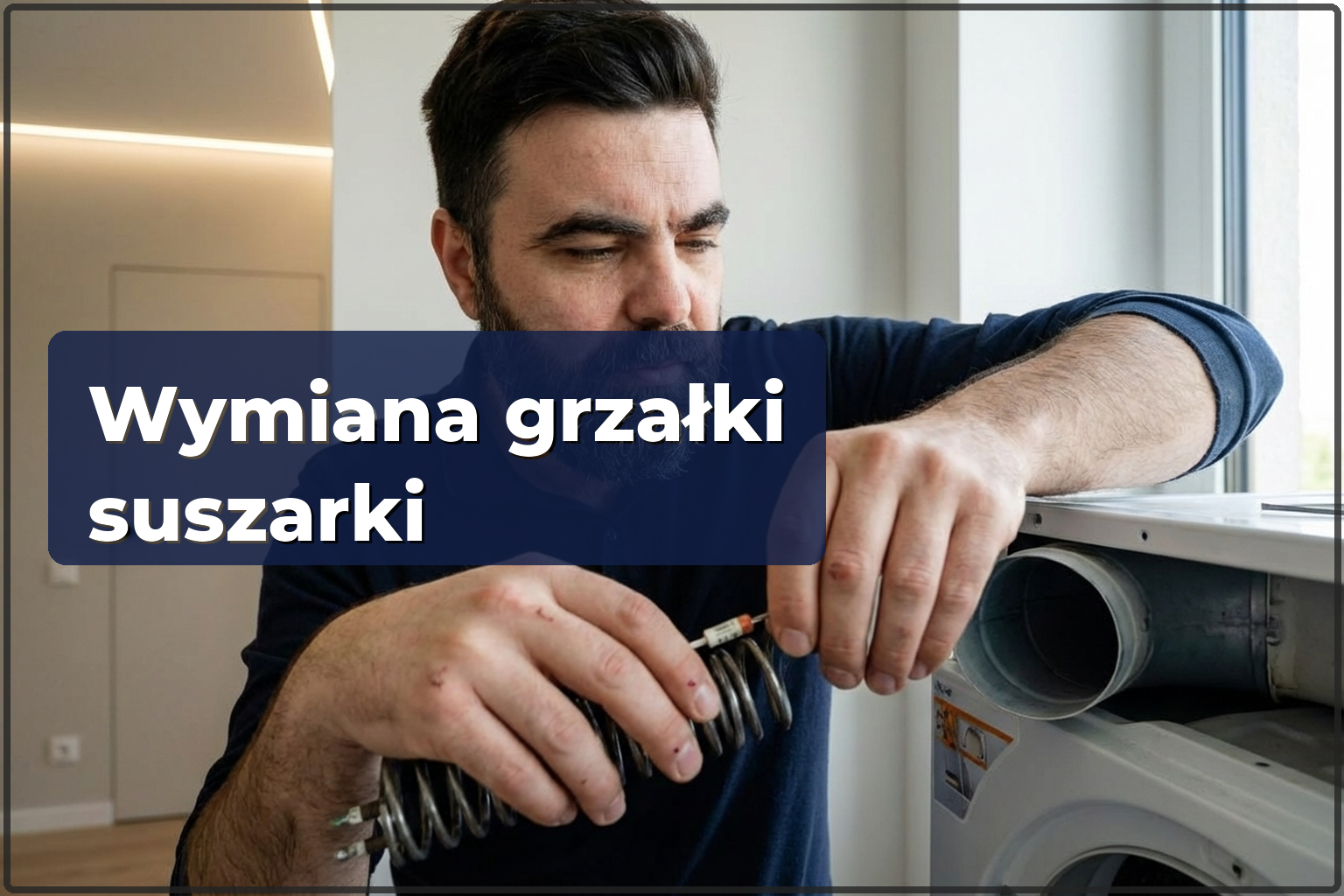 Wymiana grzałki suszarki w Warszawie