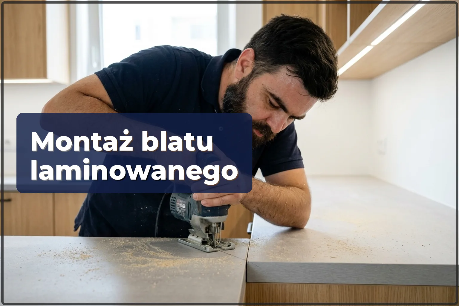 Montaż blatu laminowanego w Warszawie