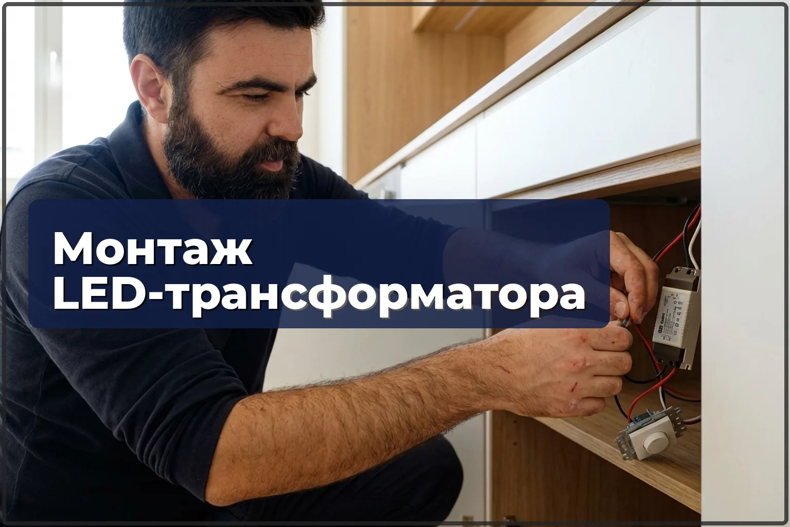Монтаж трансформатора LED в Варшаве — подключение и установка блока питания