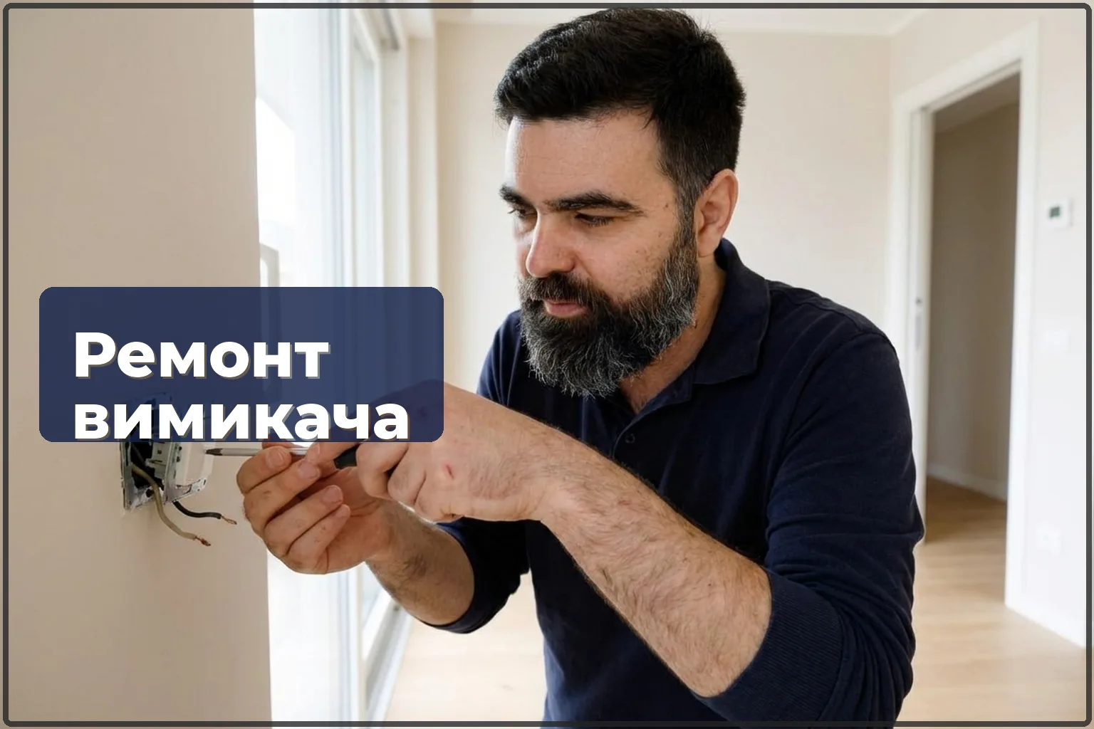 Ремонт вимикача світла у Варшаві: пошук і усунення причини