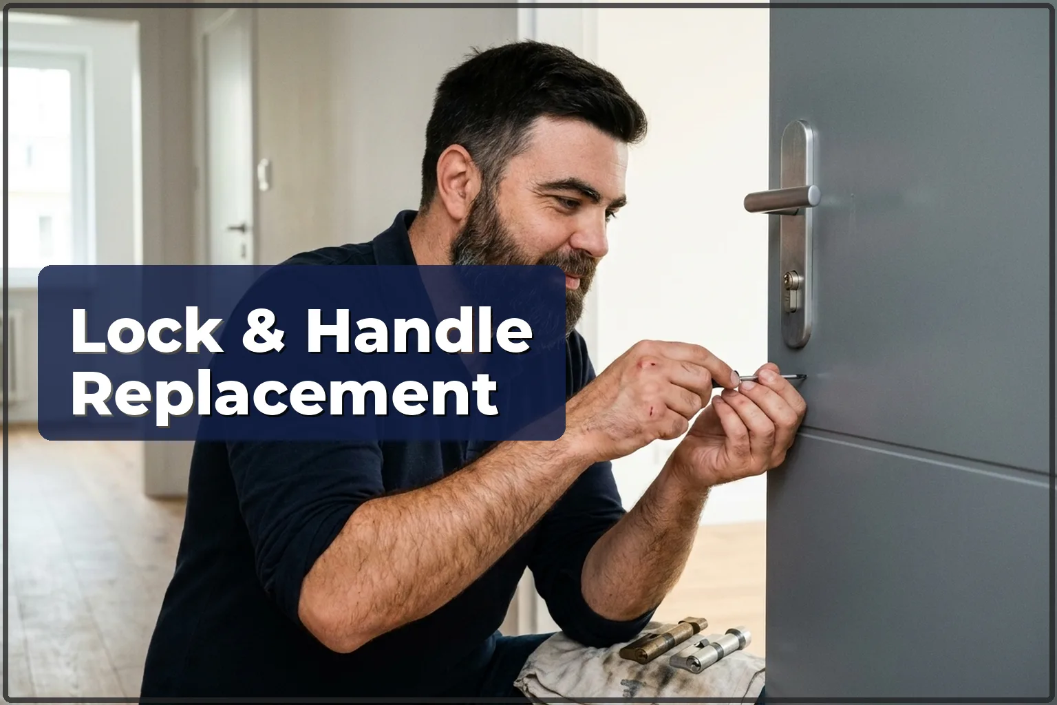 Lock and Door Handle Replacement in Warsaw: Prices & Process