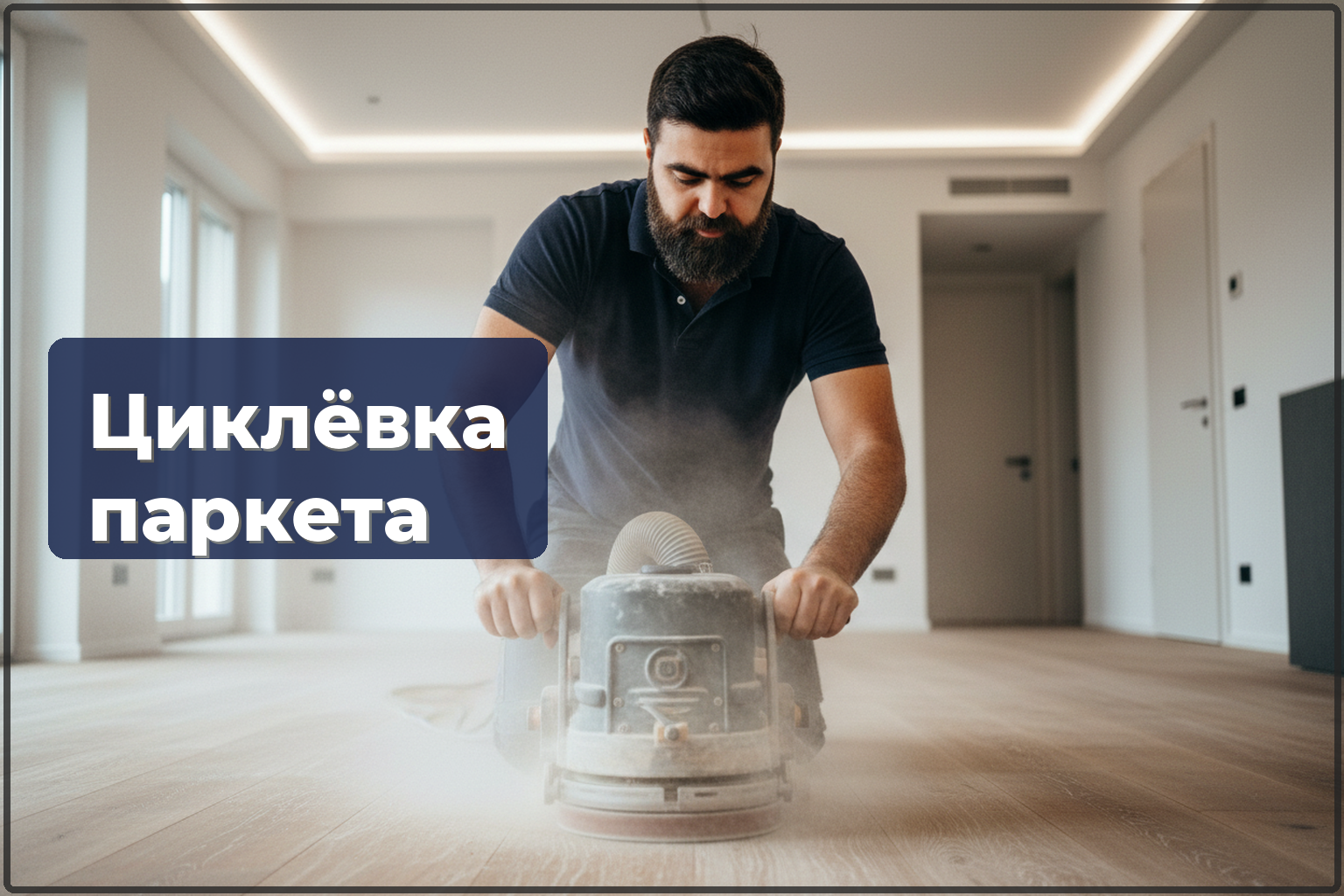 Циклёвка паркета в Варшаве — реставрация без замены