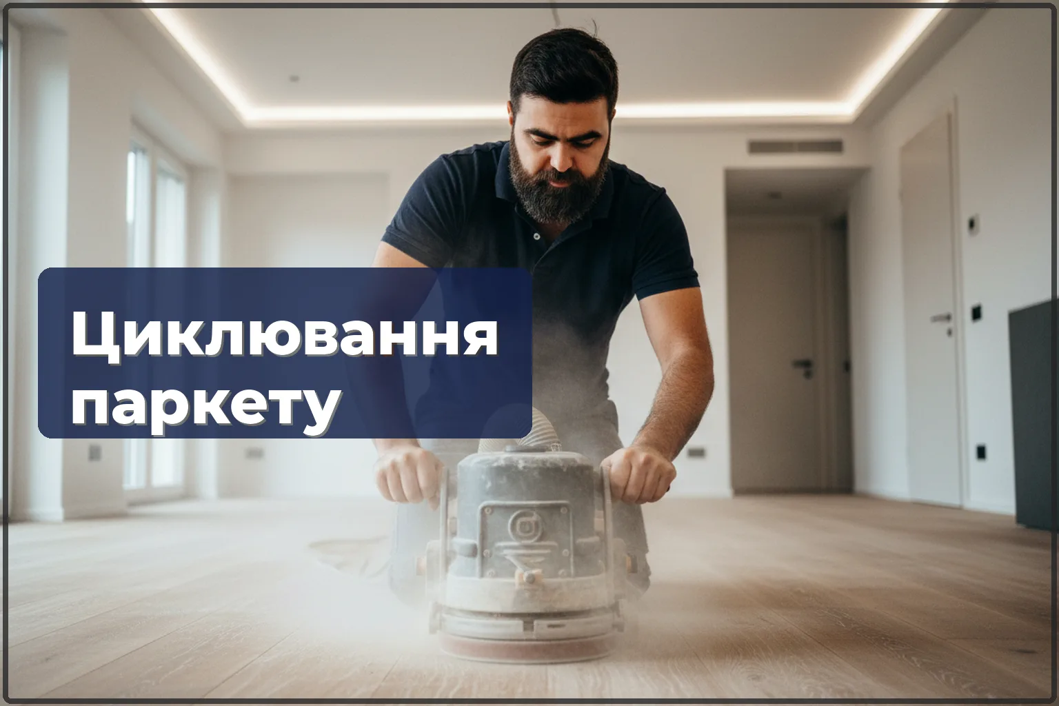 Циклювання паркету у Варшаві — реставрація без заміни