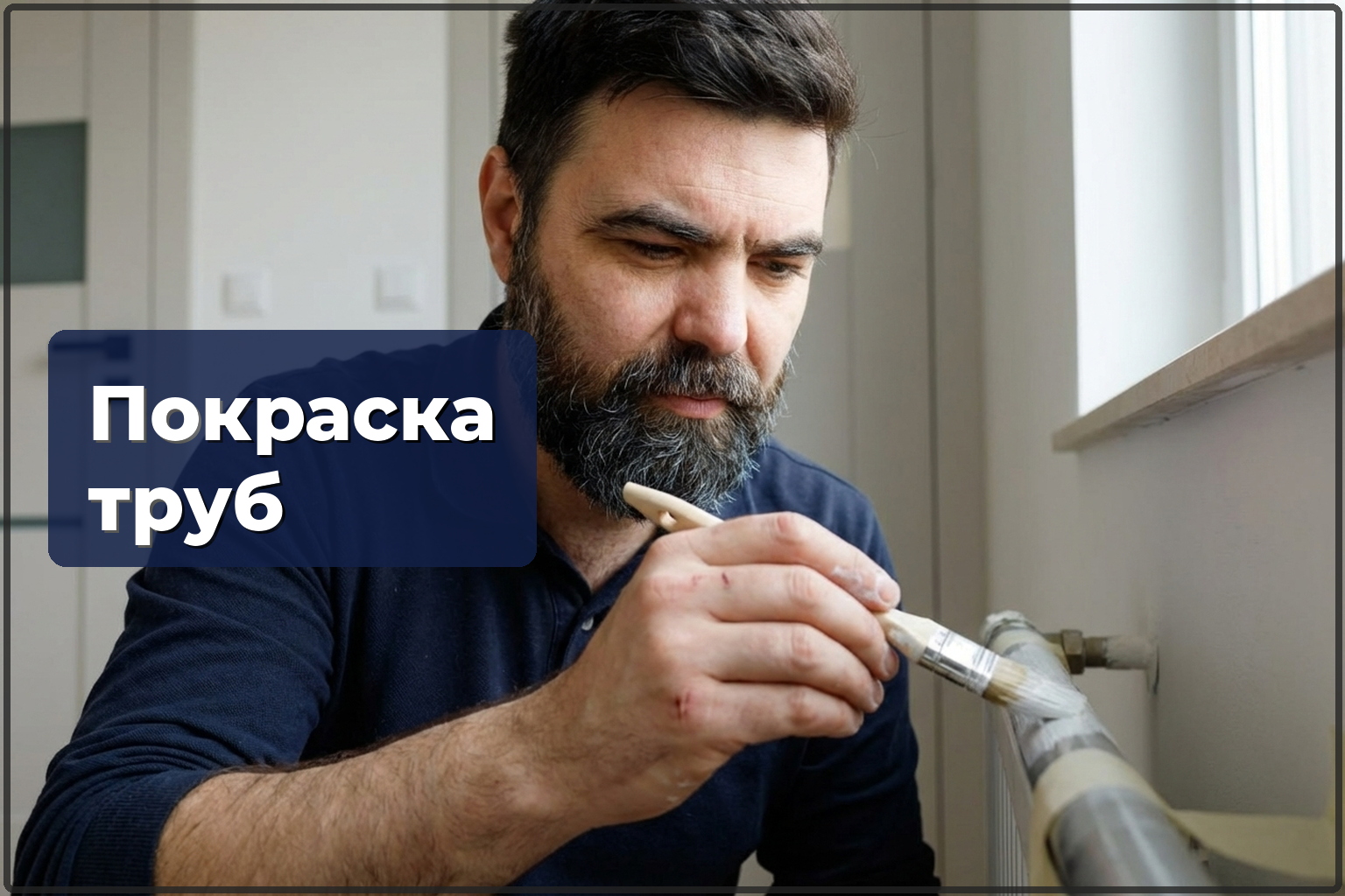 Покраска труб в Варшаве — водопровод, отопление, газ