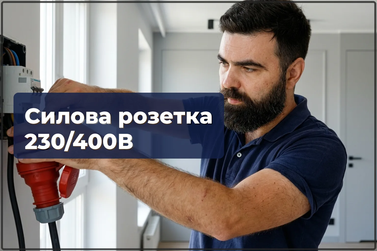 Силова розетка 230/400 В у Варшаві: для плити й духовки