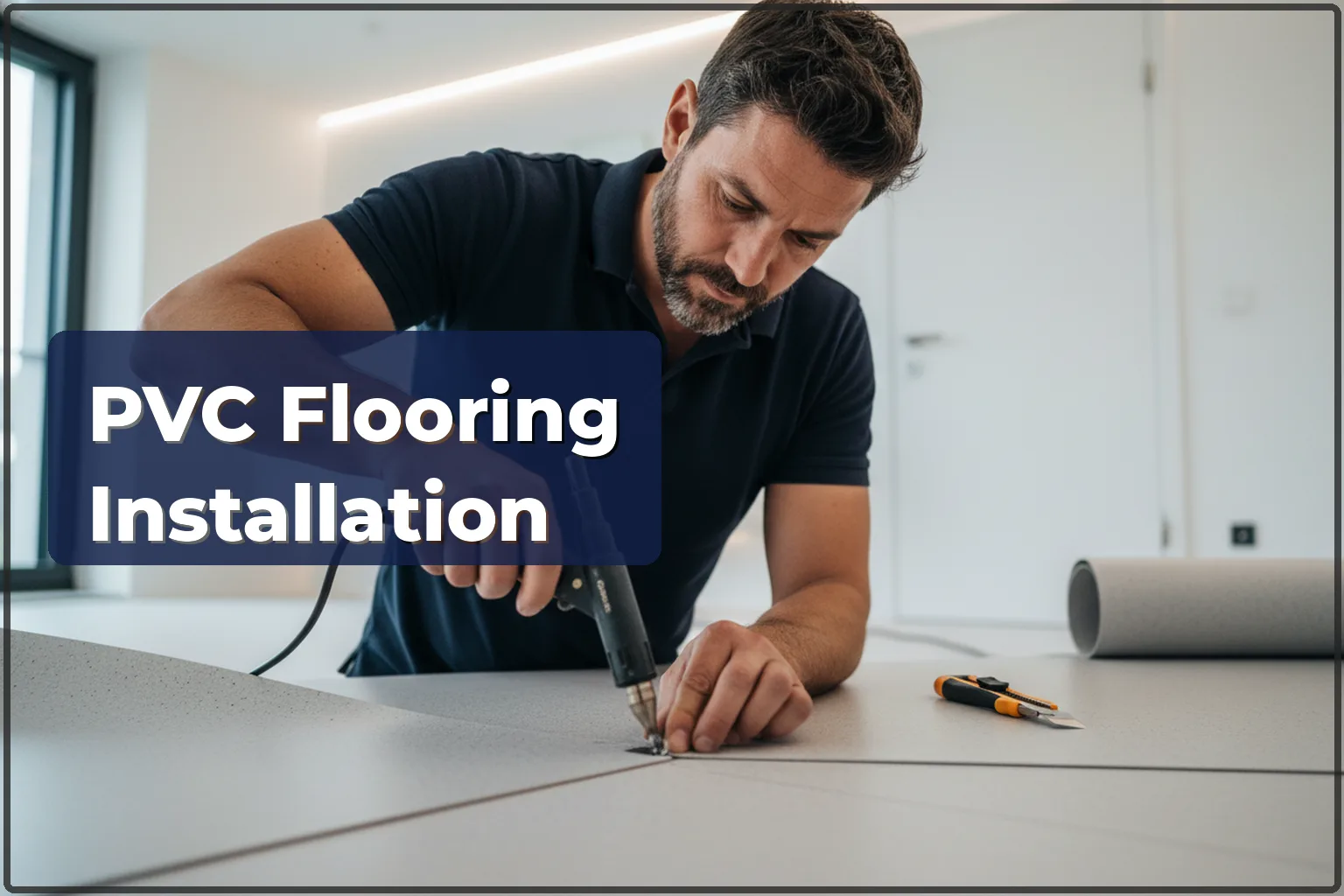 PVC flooring installation in Warsaw: kitchens and hallways