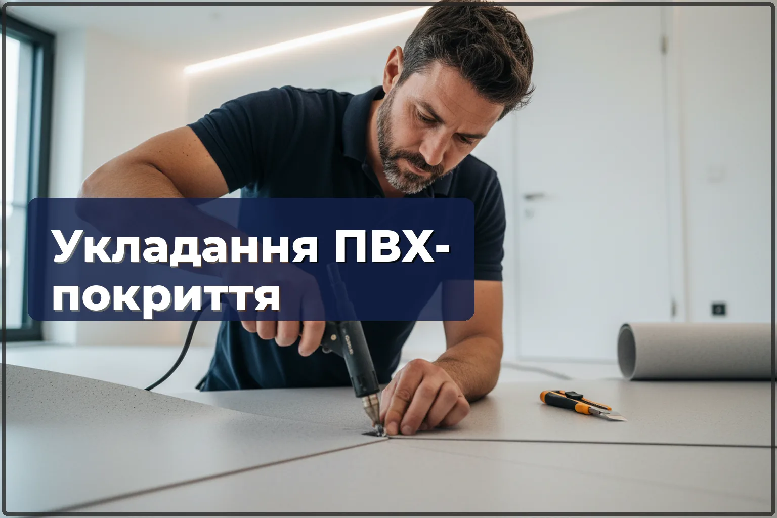 Укладання ПВХ-покриття у Варшаві: кухня та передпокій