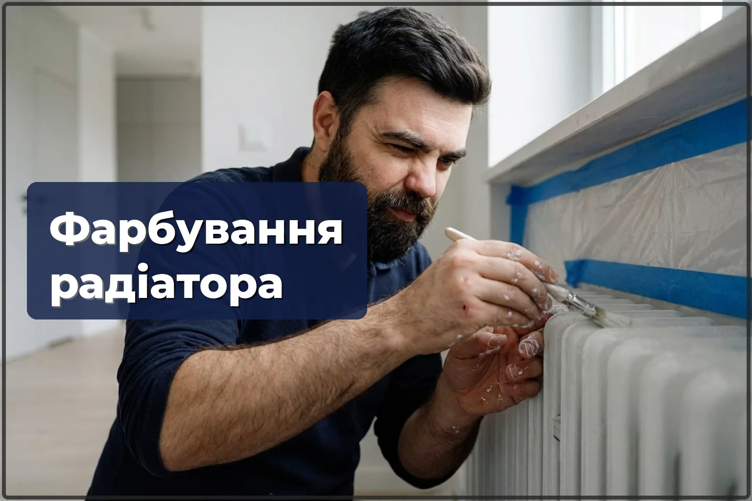 Фарбування радіаторів у Варшаві: оновлення батарей без демонтажу