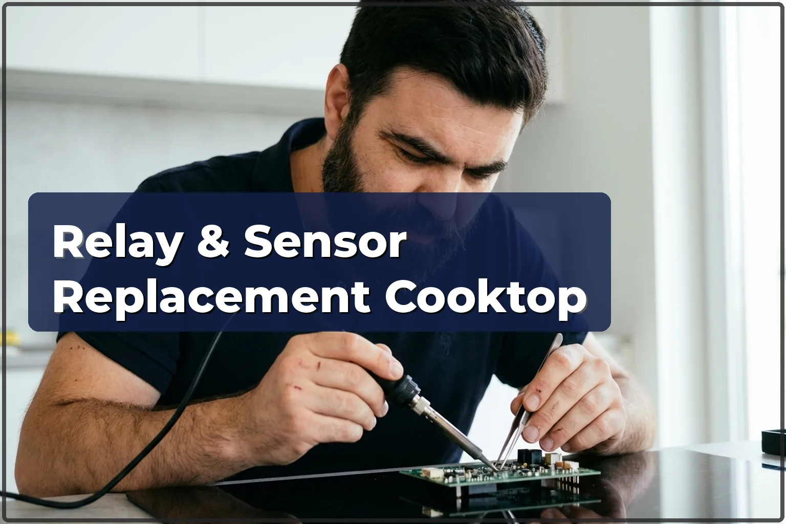 Relay and Sensor Replacement for Electric Cooktop in Warsaw