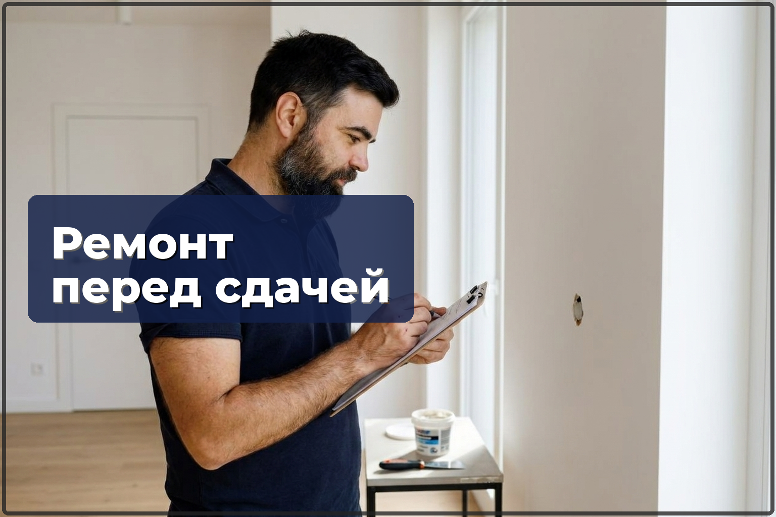 Мелкий ремонт перед сдачей квартиры — что исправит мастер