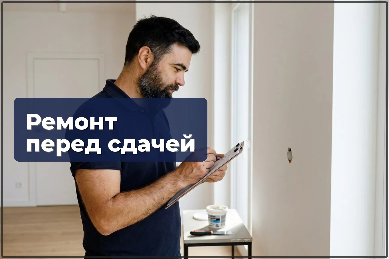 Мелкий ремонт перед сдачей квартиры: что исправит мастер
