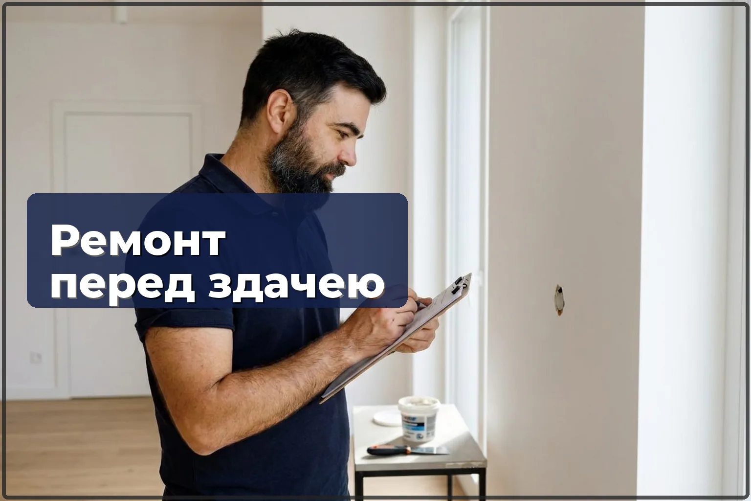 Дрібний ремонт перед здачею квартири: що виправить майстер