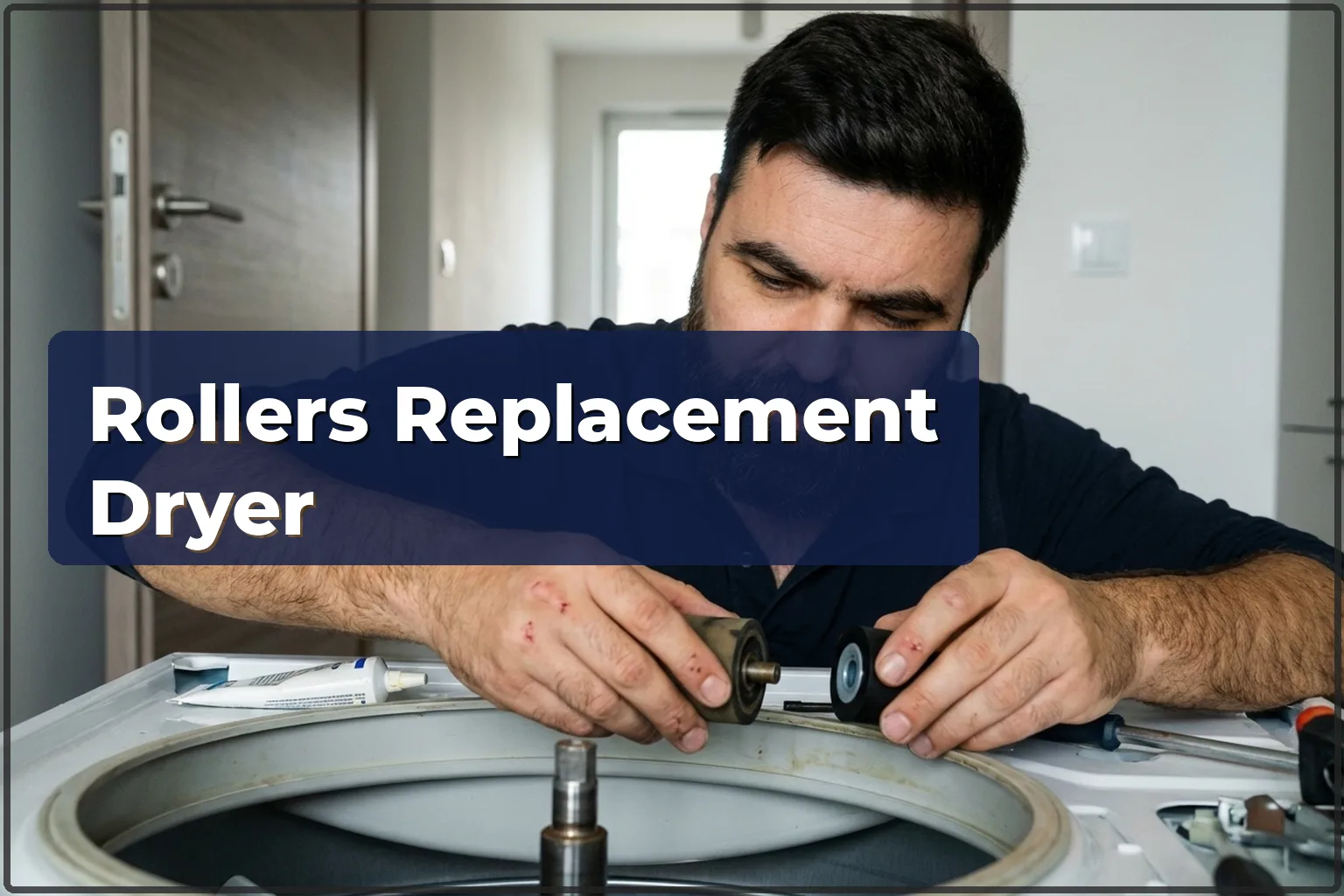 Dryer Rollers and Bearings Replacement in Warsaw