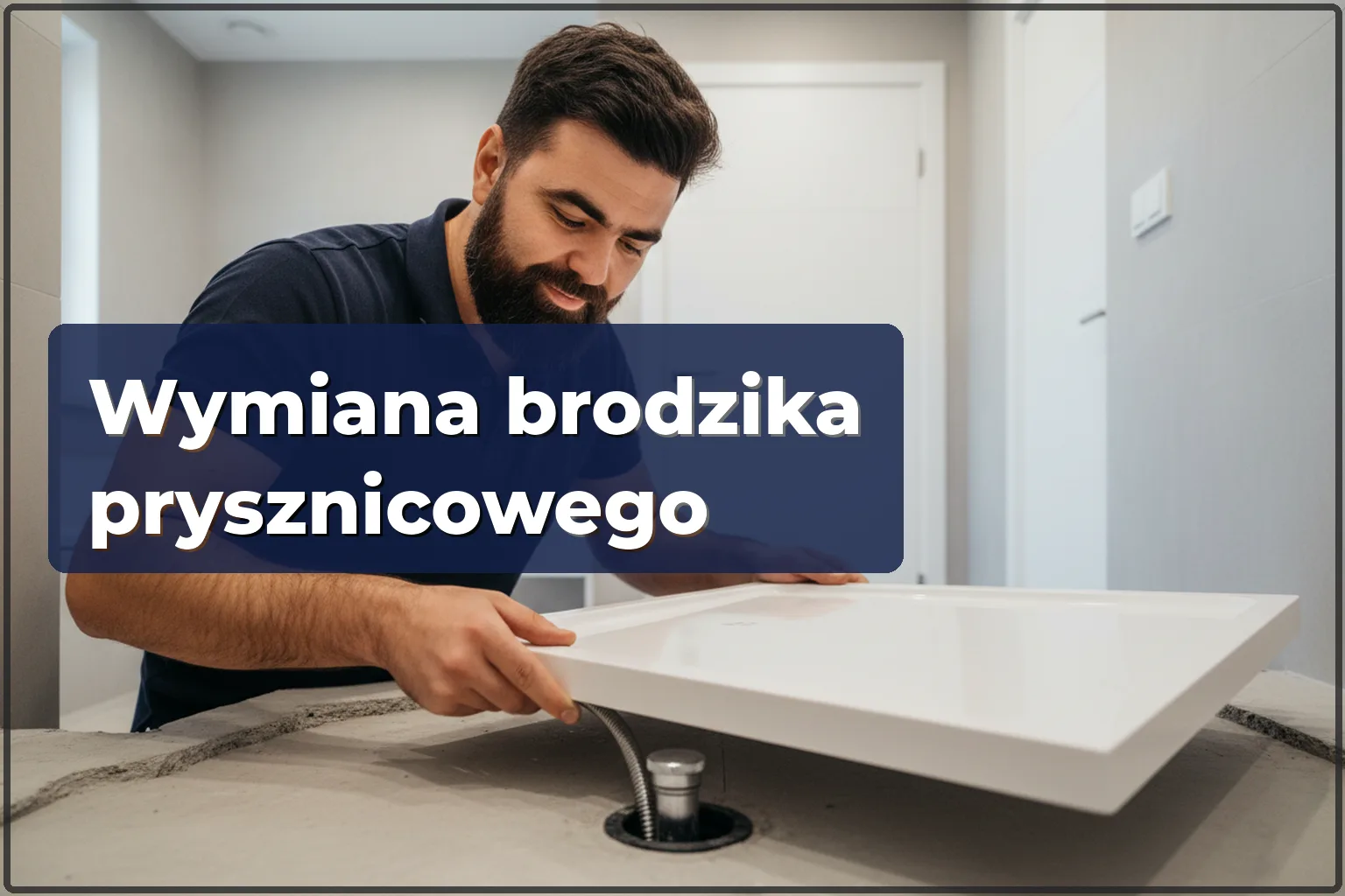 Wymiana brodzika prysznicowego w Warszawie – demontaż i montaż nowego