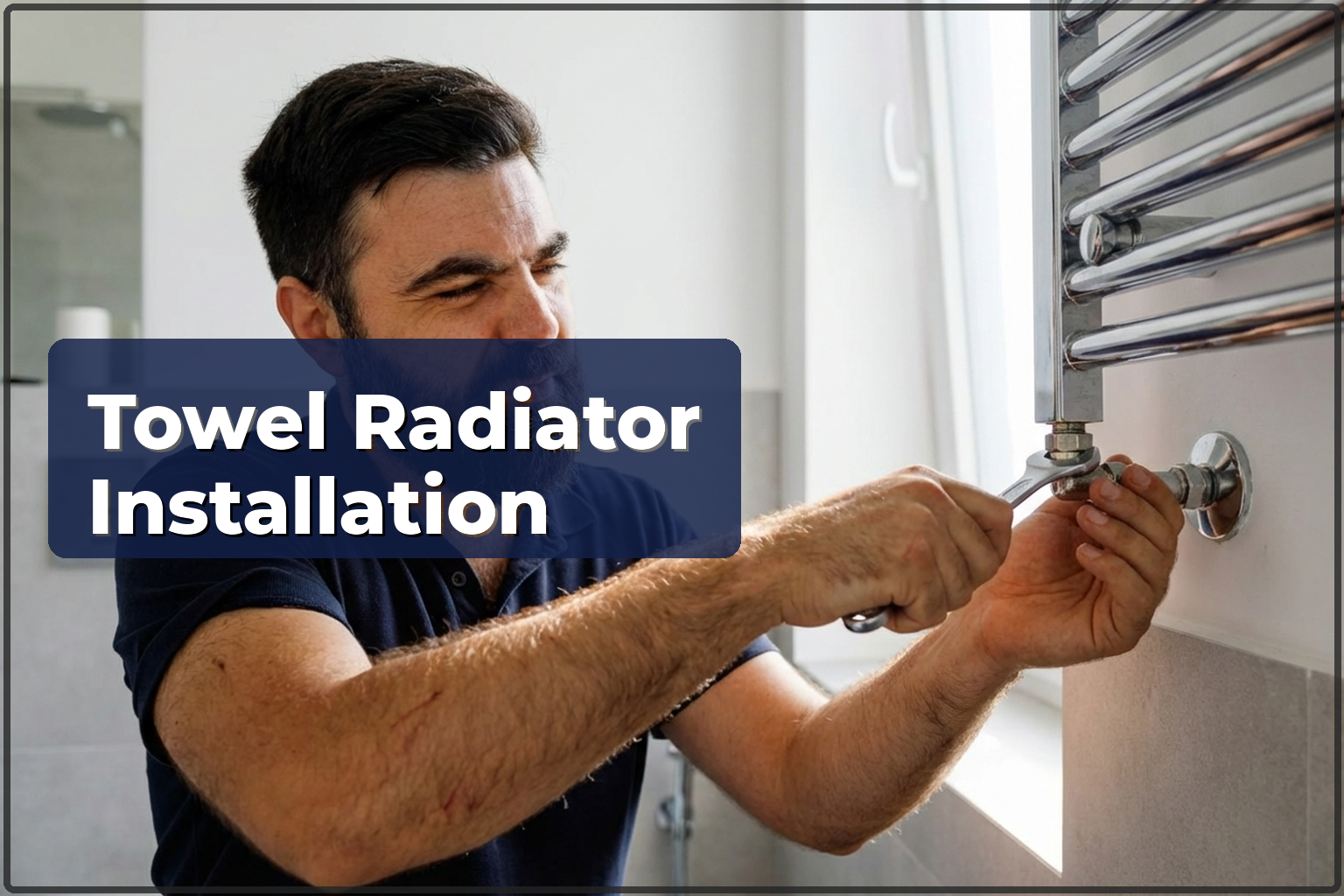 Towel Radiator Installation in Warsaw — Mounting and Plumbing Connection