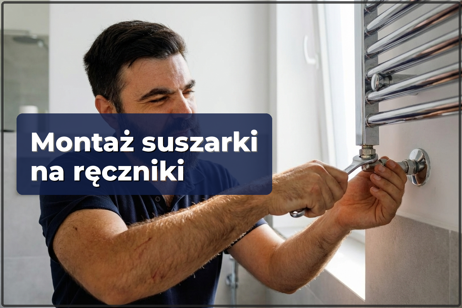Montaż grzejnika łazienkowego w Warszawie — podłączenie do instalacji