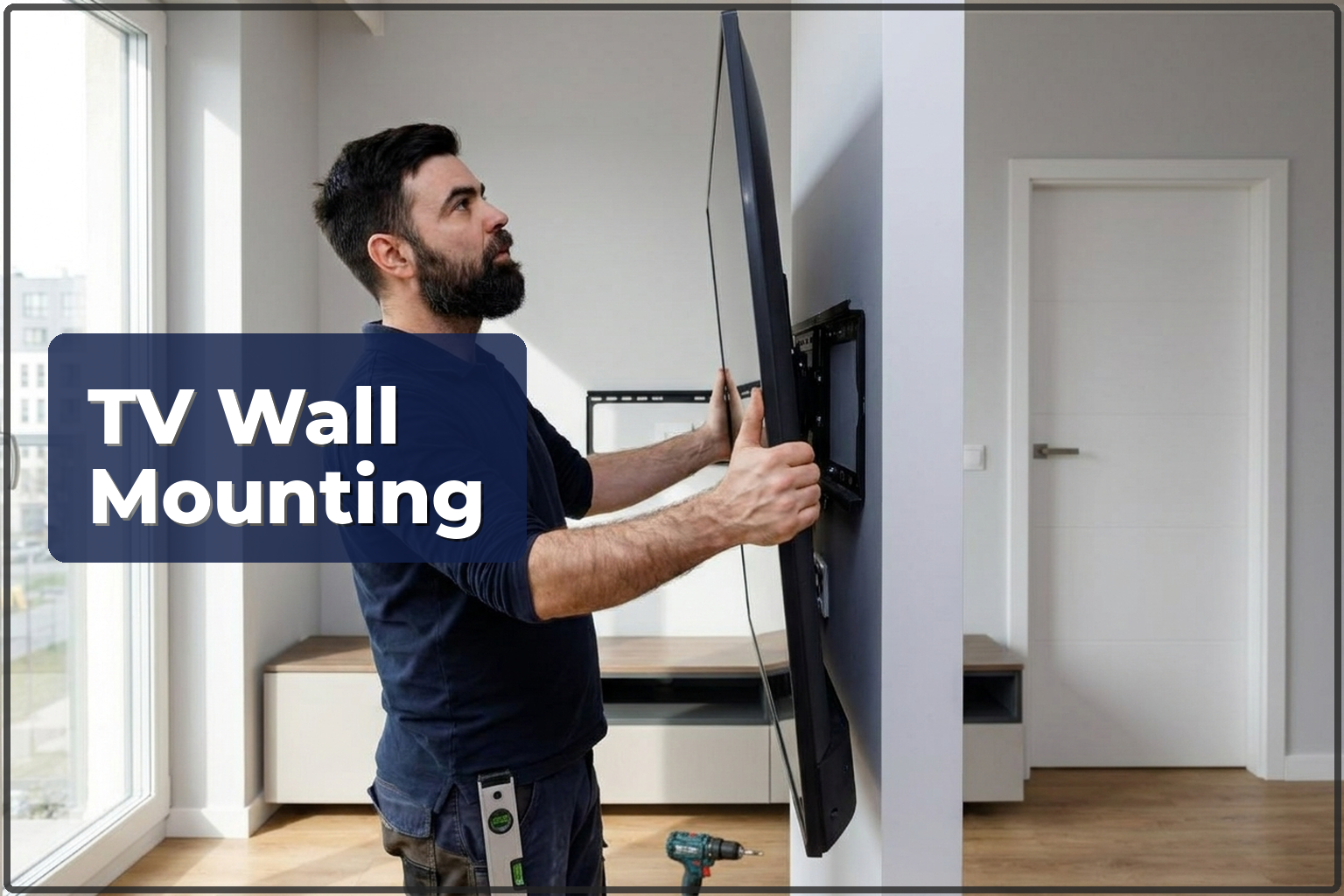 TV wall mounting Warsaw — DIY or call a professional?