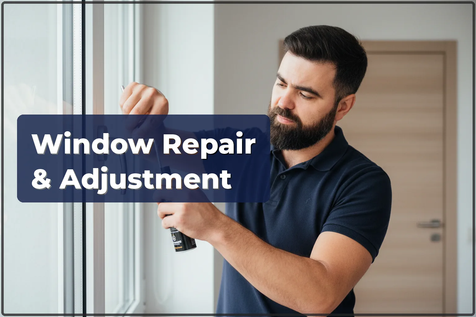 Window repair and adjustment in Warsaw — when to call a professional