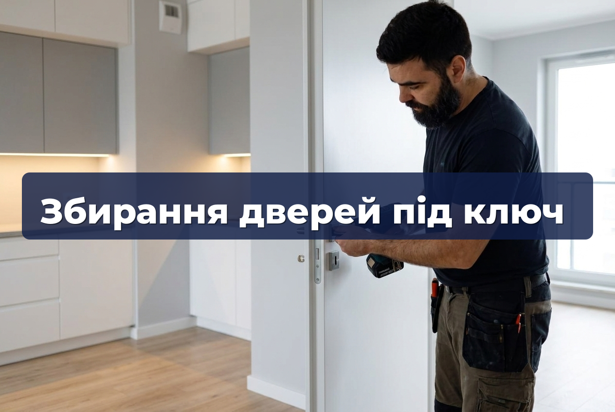 Збирання дверей під ключ у Варшаві: швидко та професійно