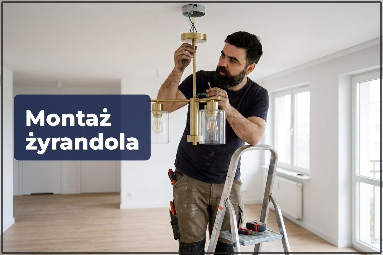 Montaż żyrandola Warszawa