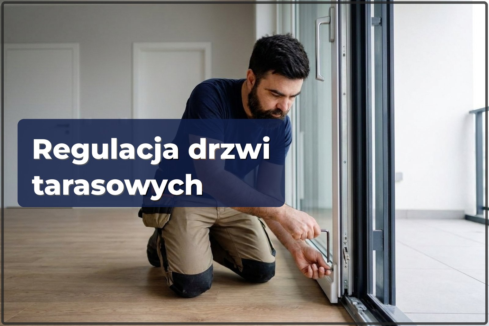 Regulacja i naprawa drzwi tarasowych i przesuwnych w Warszawie