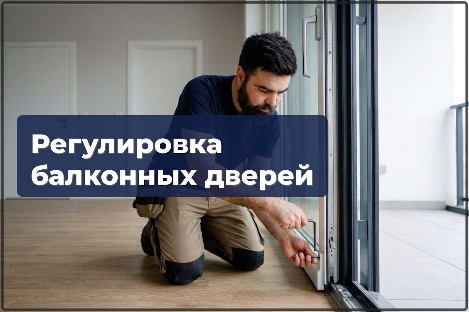 Регулировка балконных дверей Варшава
