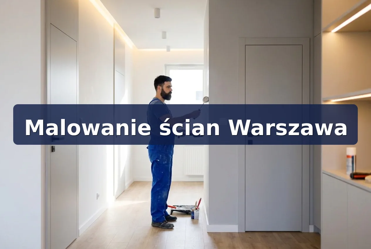 Malowanie ścian Warszawa – malarz na godziny, profesjonalne usługi malarskie