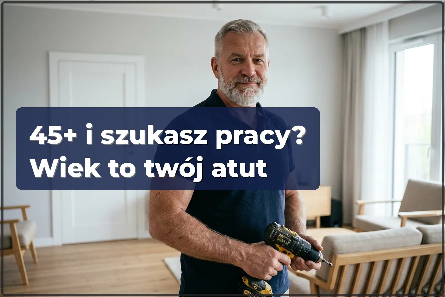 Masz 45+ i szukasz pracy w Warszawie? U fachowca wiek to atut