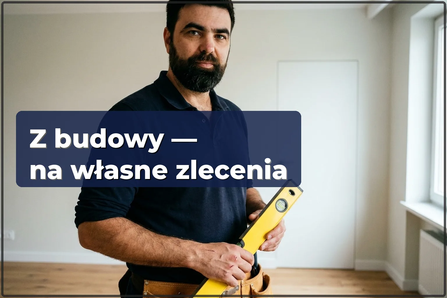 Masz dość budowy i kierowników? Pracuj na własne zlecenia z Handyman24