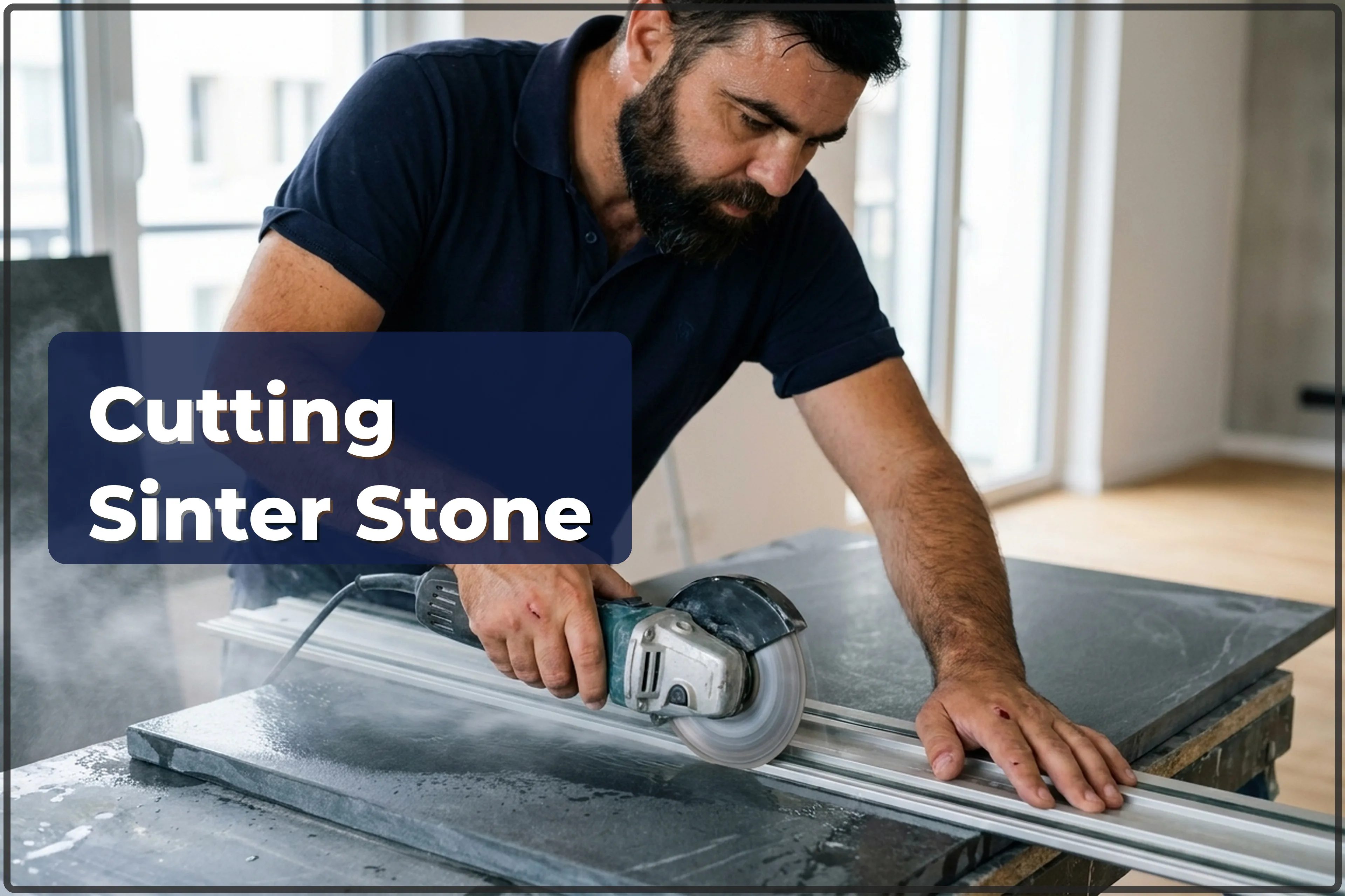 Cutting Sintered Stone and Porcelain Slabs to Size in Warsaw