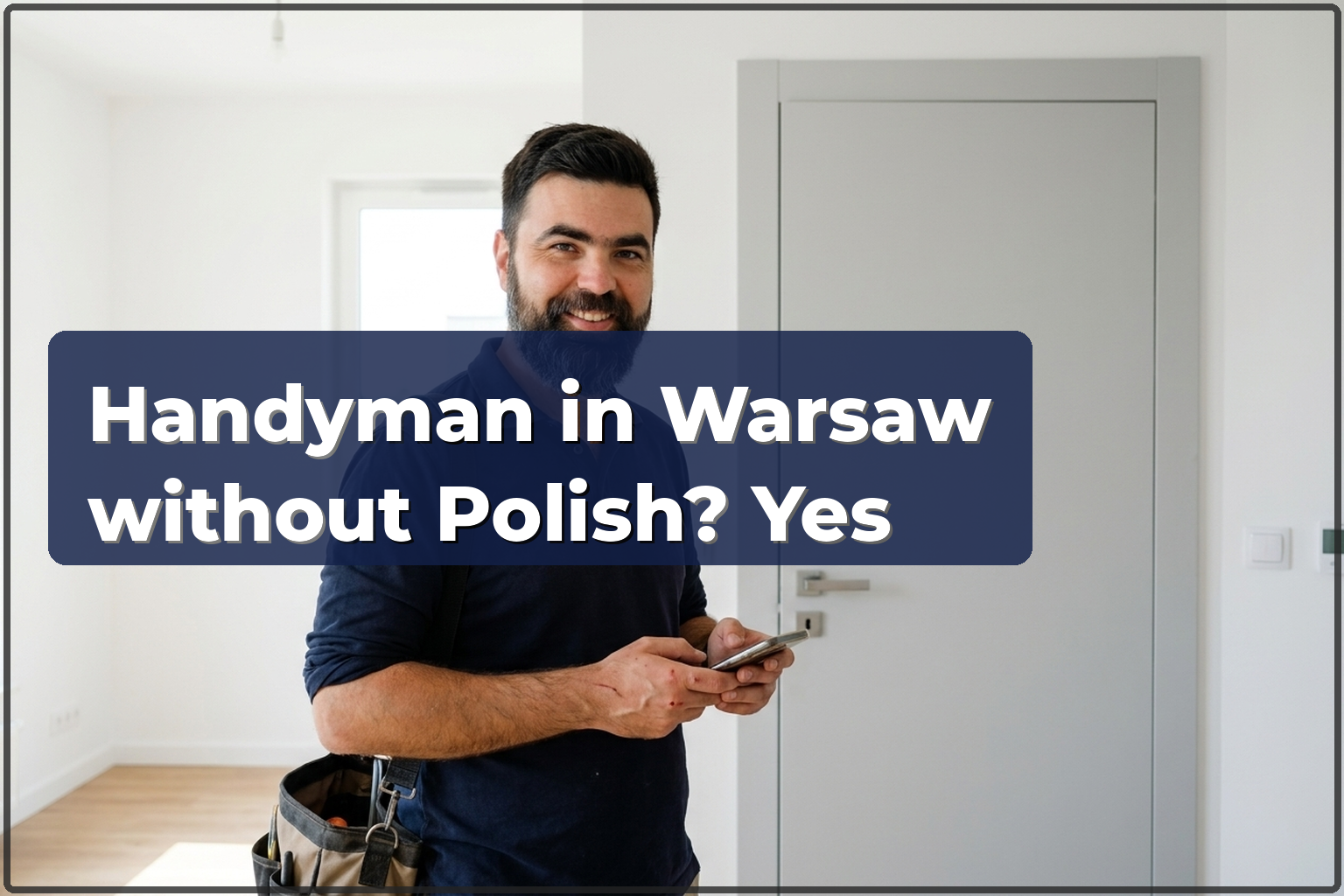 Handyman work in Warsaw without speaking Polish — is it realistic and how to start