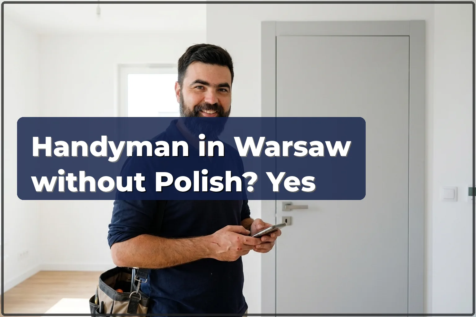 Handyman work in Warsaw without speaking Polish — is it realistic and how to start